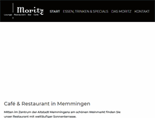 Tablet Screenshot of moritz-memmingen.de
